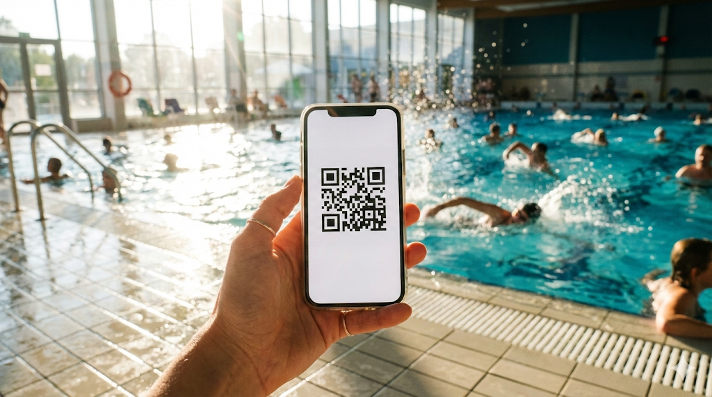 Swim QR Manager Dashboard